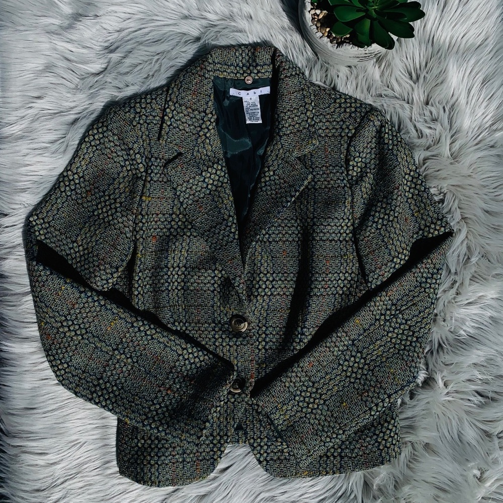 Cabi wool blazer size 6 women’s